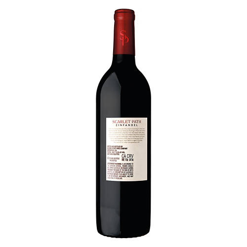 Scarlet Path Lodi Old Vine Zinfandel Red Wine, 750 ml